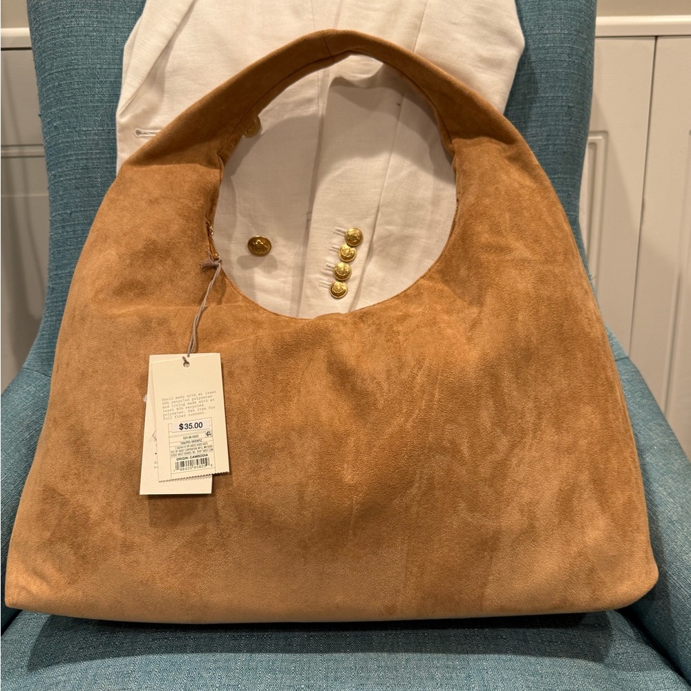 a new day Large Tan Shoulder Tote - Picture 4 of 4